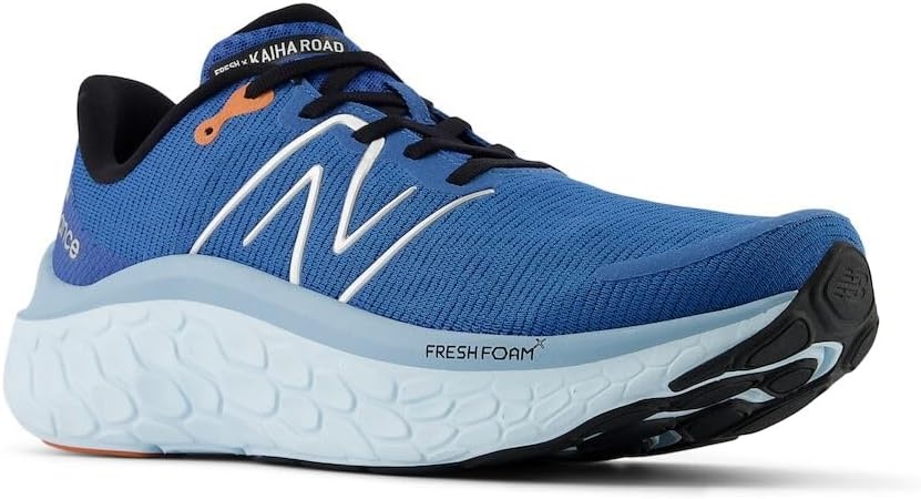 image:imageNew Balance Mens Fresh Foam X Kaiha Road Running ShoesBlue AgateSilver MetallicBlack