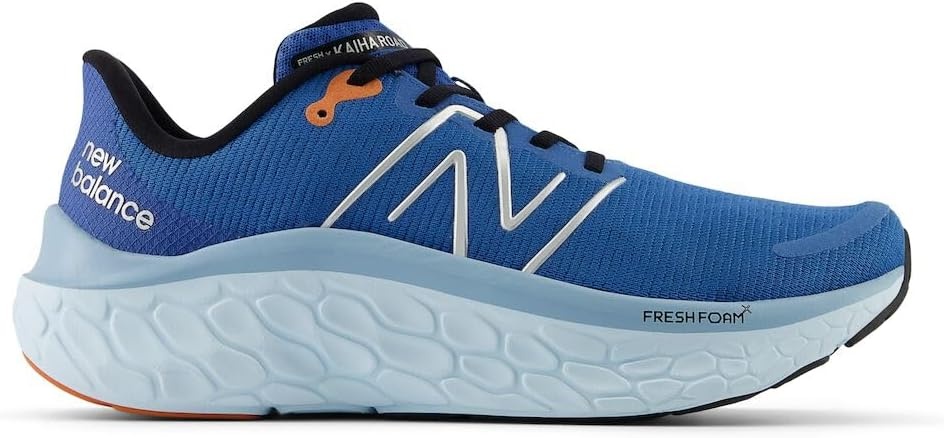 image:imageNew Balance Mens Fresh Foam X Kaiha Road Running ShoesBlue AgateSilver MetallicBlack