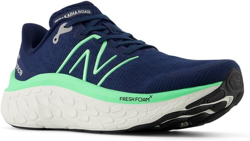 image:imageNew Balance Mens Fresh Foam X Kaiha Road Running ShoesNb NavyElectric JadeReflection