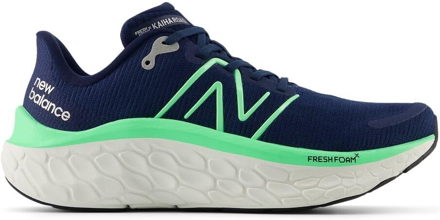 image:imageNew Balance Mens Fresh Foam X Kaiha Road Running ShoesNb NavyElectric JadeReflection