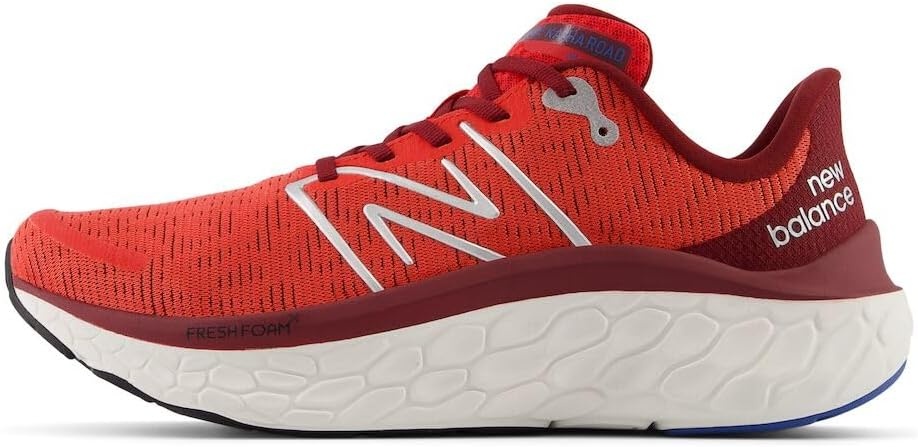 image:imageNew Balance Mens Fresh Foam X Kaiha Road Running ShoesTeam RedMercury RedSilver Metalic