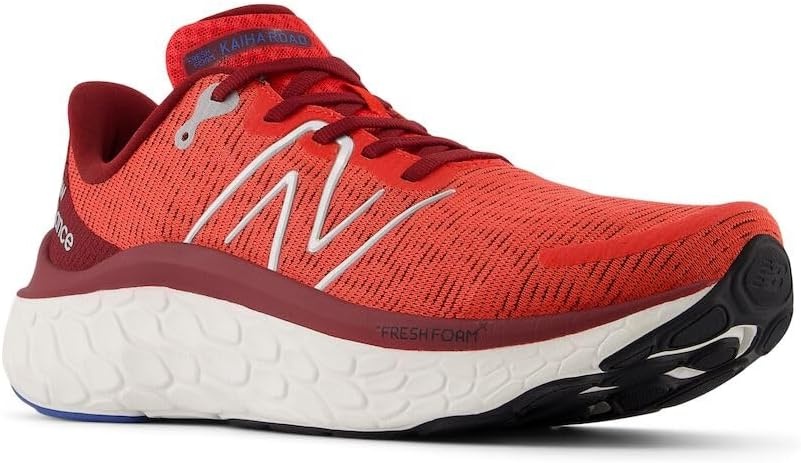 image:imageNew Balance Mens Fresh Foam X Kaiha Road Running ShoesTeam RedMercury RedSilver Metalic