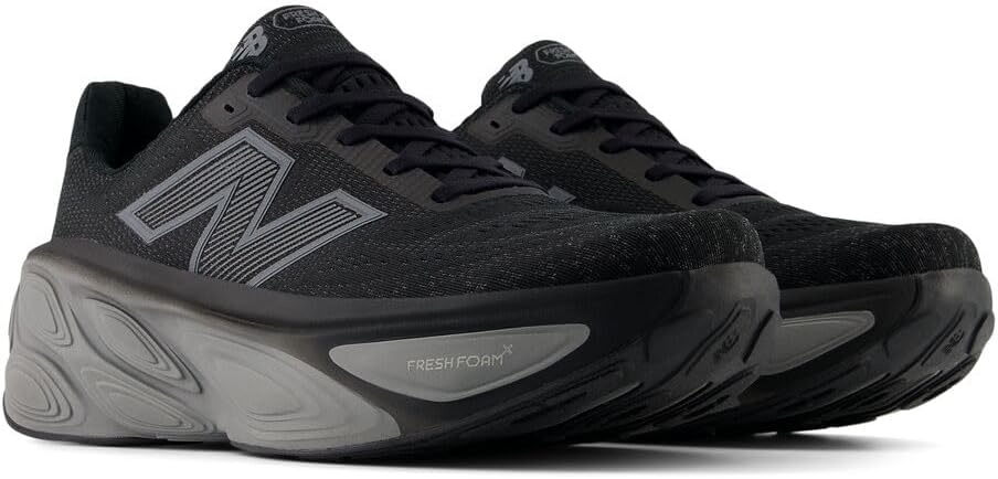 image:imageNew Balance Mens Fresh Foam X More V5BlackLinenSilver Metallic