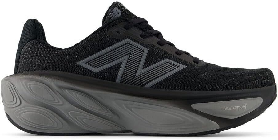 image:imageNew Balance Mens Fresh Foam X More V5BlackLinenSilver Metallic