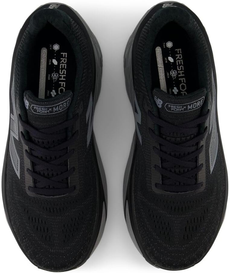 image:imageNew Balance Mens Fresh Foam X More V5BlackLinenSilver Metallic