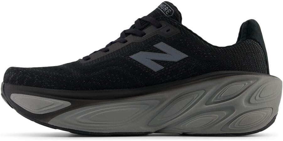 image:imageNew Balance Mens Fresh Foam X More V5BlackLinenSilver Metallic