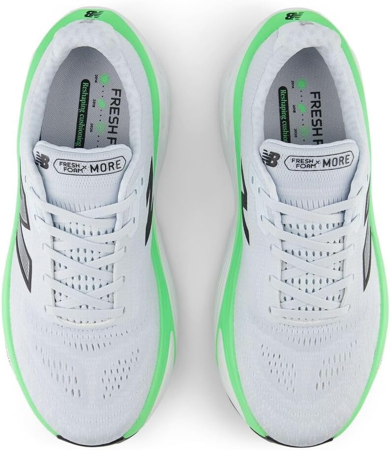 image:imageNew Balance Mens Fresh Foam X More V5Ice BlueElectric JadeBlack