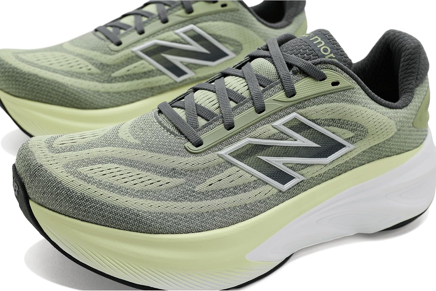 image:imageNew Balance Mens Fresh Foam X More V6MineralGarter SnakeCastlerock