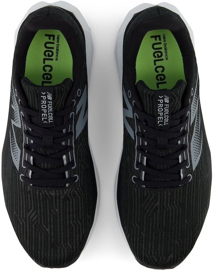 image:imageNew Balance Mens FuelCell Propel V5 Road Running ShoesBlackWhiteSteel