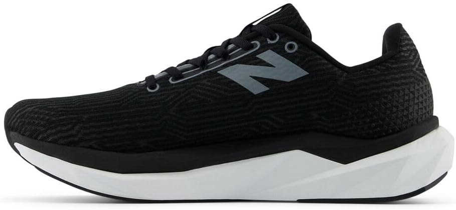 image:imageNew Balance Mens FuelCell Propel V5 Road Running ShoesBlackWhiteSteel