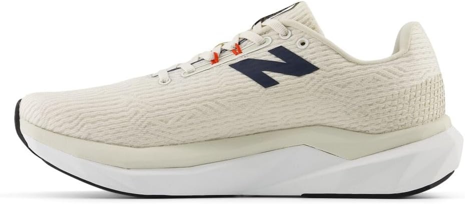 image:imageNew Balance Mens FuelCell Propel V5 Road Running ShoesLinenNb NavyNeo Flame