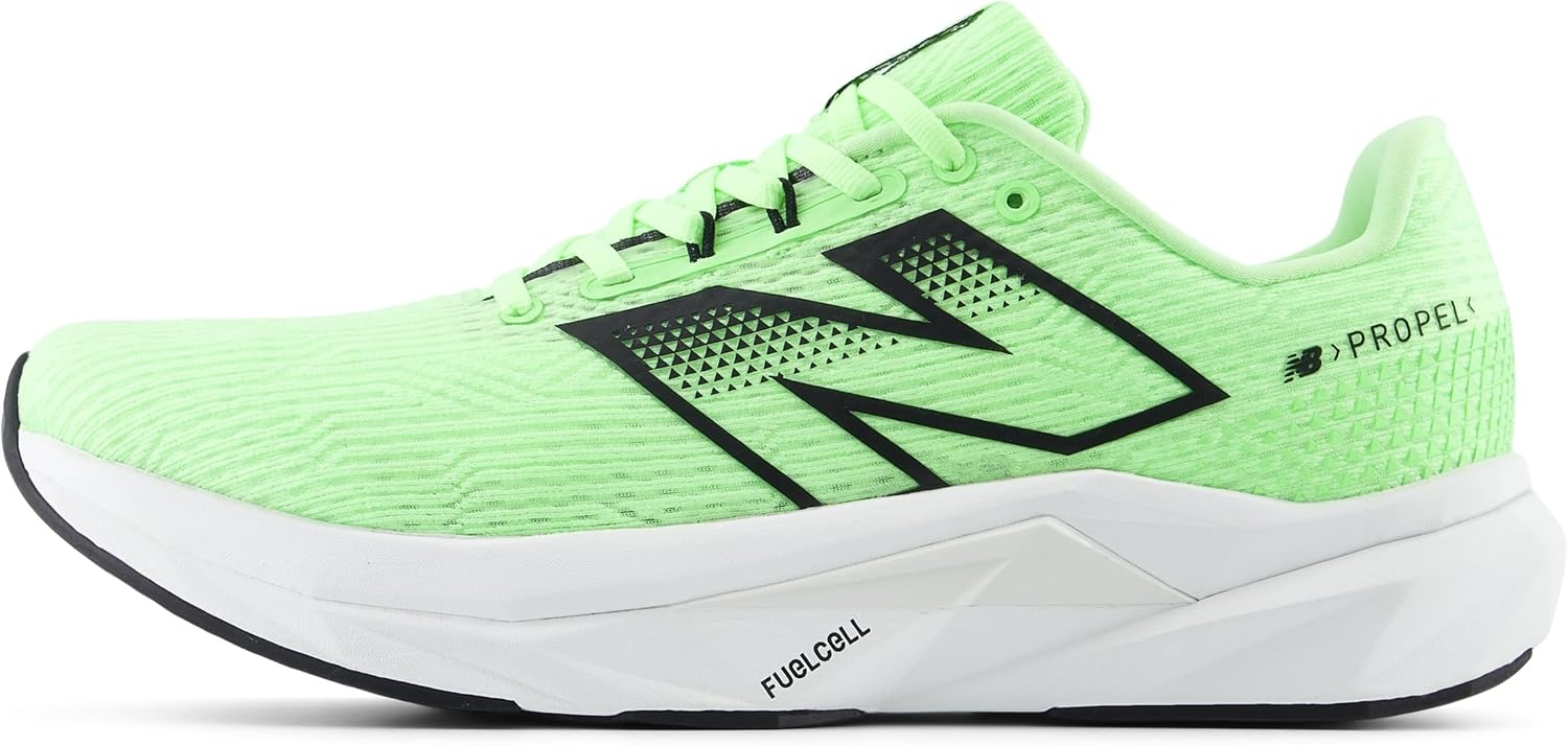 image:imageNew Balance Mens FuelCell Propel V5 Road Running ShoesMint FlashWhiteBlack