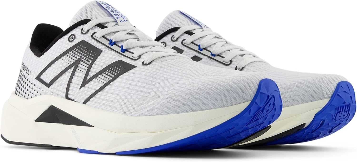 image:imageNew Balance Mens FuelCell Propel V5 Road Running ShoesQuartz GreyAngora