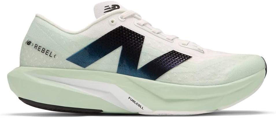 image:imageNew Balance Mens FuelCell Rebel V4 Running ShoesClay AshWhiteBlack