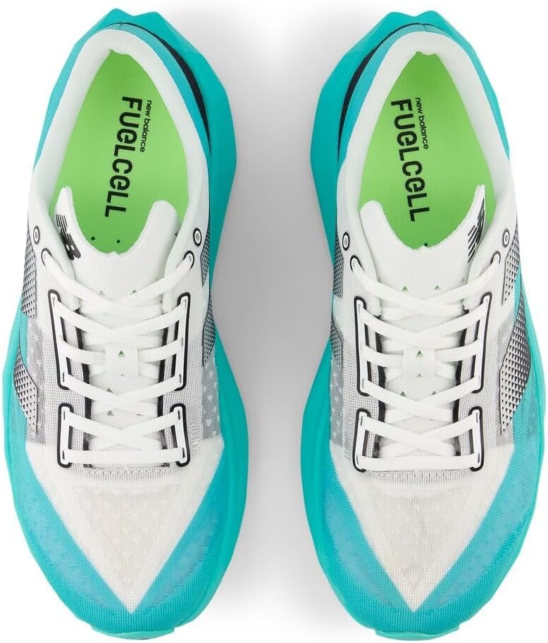 image:imageNew Balance Mens FuelCell Rebel V4 Running ShoesCyber JadeWhiteBlack