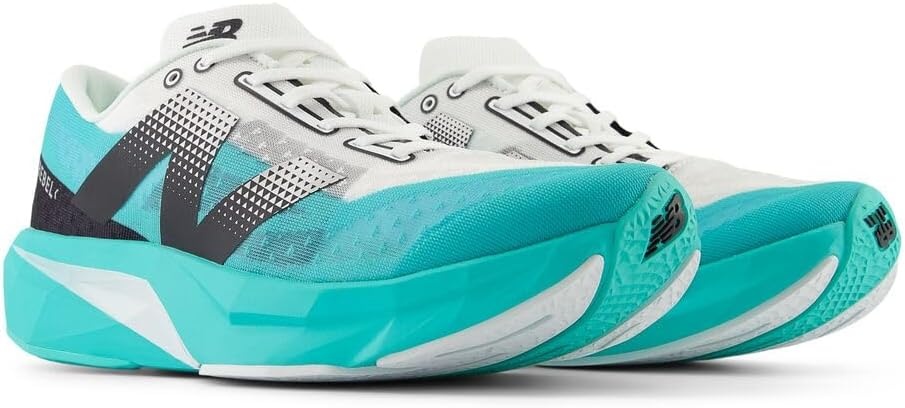 image:imageNew Balance Mens FuelCell Rebel V4 Running ShoesCyber JadeWhiteBlack