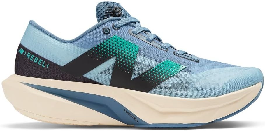 image:imageNew Balance Mens FuelCell Rebel V4 Running ShoesHeron BlueChrome Blue