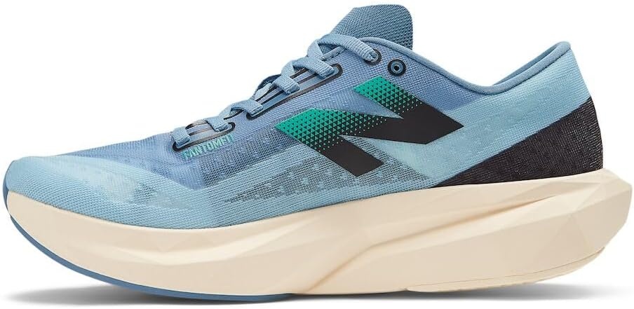 image:imageNew Balance Mens FuelCell Rebel V4 Running ShoesHeron BlueChrome Blue