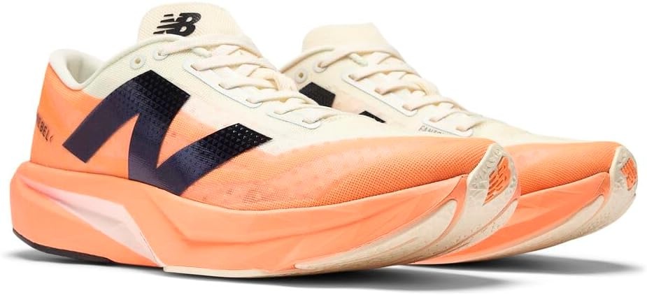 image:imageNew Balance Mens FuelCell Rebel V4 Running ShoesHot MangoAngoraBlack