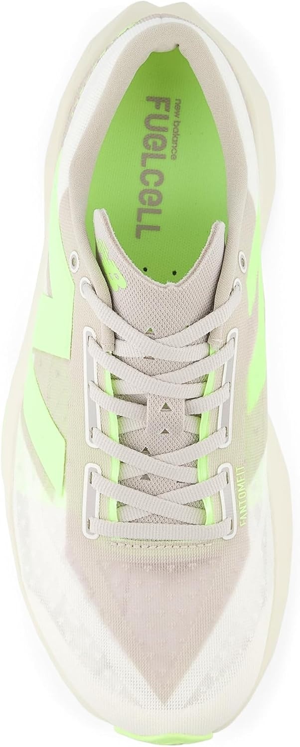 image:imageNew Balance Mens FuelCell Rebel V4 Running ShoesMoonrockBleached Lime Glo