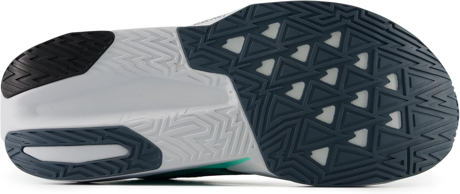 image:imageNew Balance Mens FuelCell Rebel V5Light Arctic GreyBright Mint