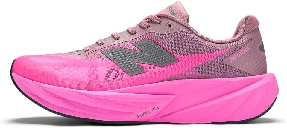 image:imageNew Balance Mens FuelCell Rebel V5Pink HeatRosewood