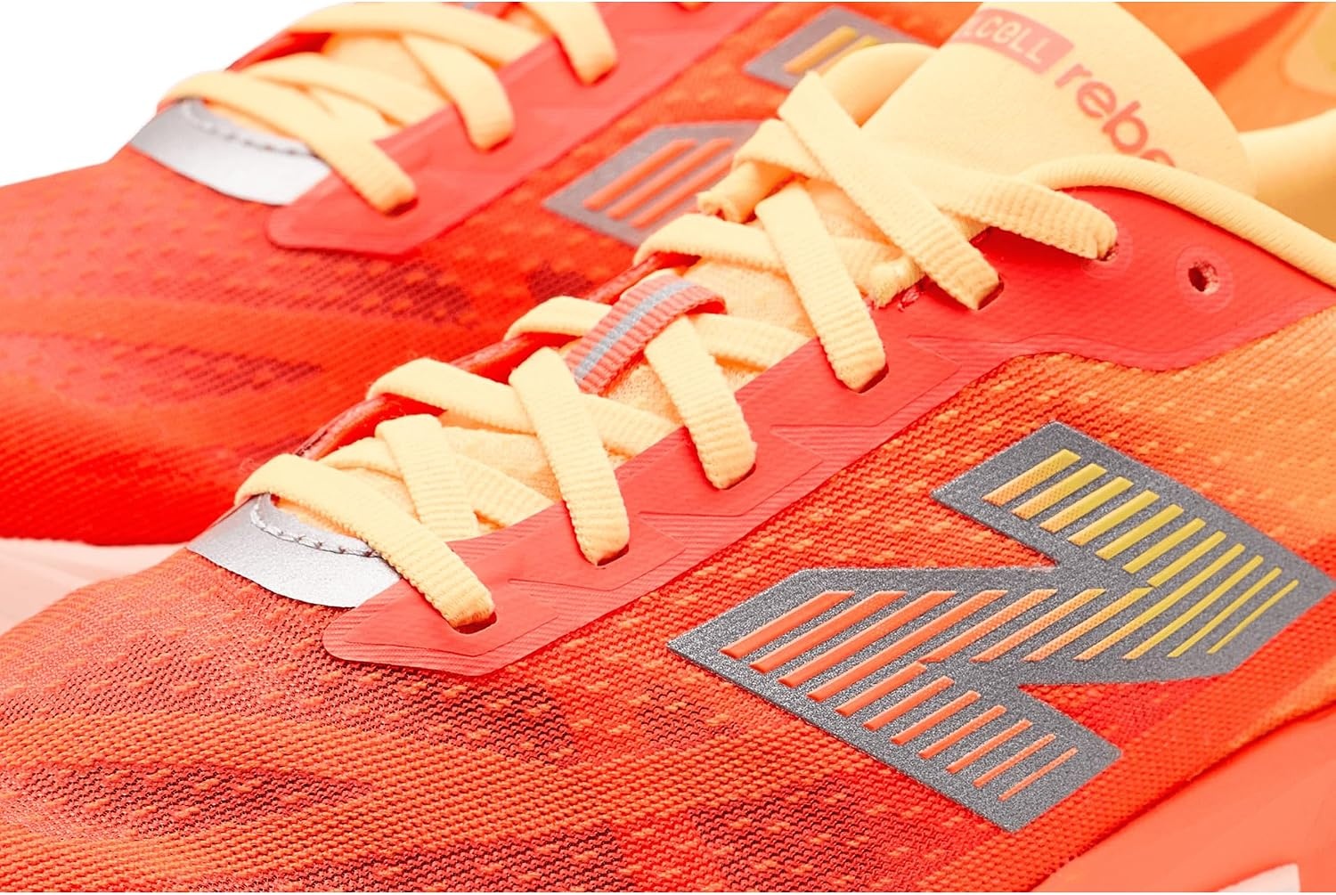 image:imageNew Balance Mens FuelCell Rebel V5Tangerine HeatSilver Metallic