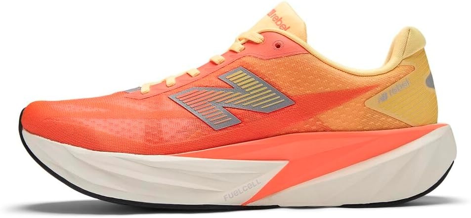 image:imageNew Balance Mens FuelCell Rebel V5Tangerine HeatSilver Metallic