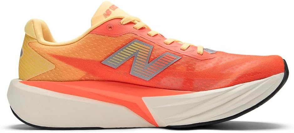 image:imageNew Balance Mens FuelCell Rebel V5Tangerine HeatSilver Metallic