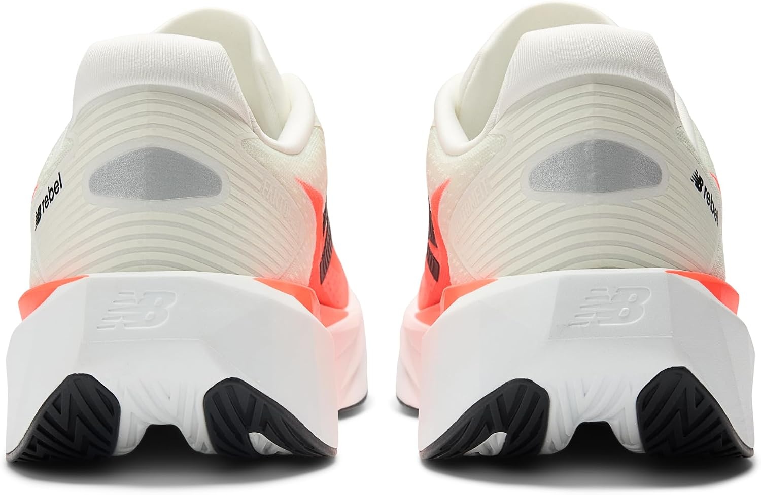 image:imageNew Balance Mens FuelCell Rebel V5Urgent RedWhiteSea Salt