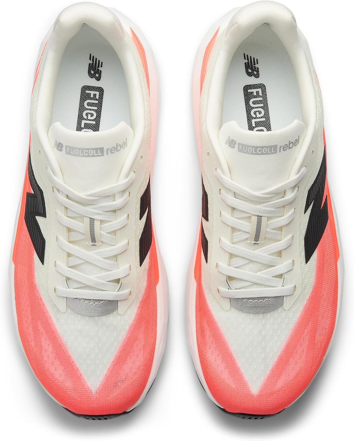 image:imageNew Balance Mens FuelCell Rebel V5Urgent RedWhiteSea Salt