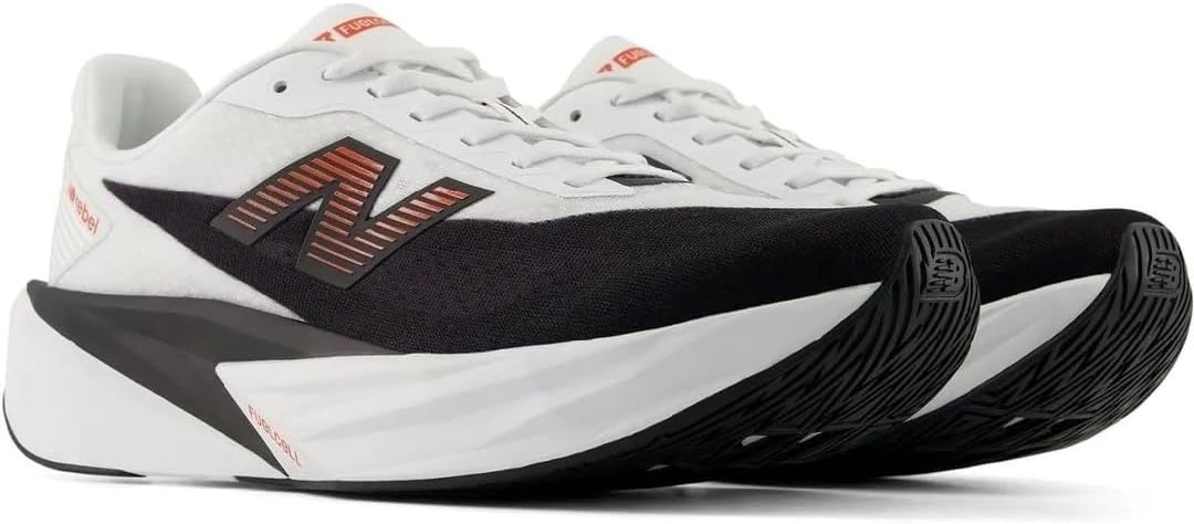 image:imageNew Balance Mens FuelCell Rebel V5WhiteNeo Flame