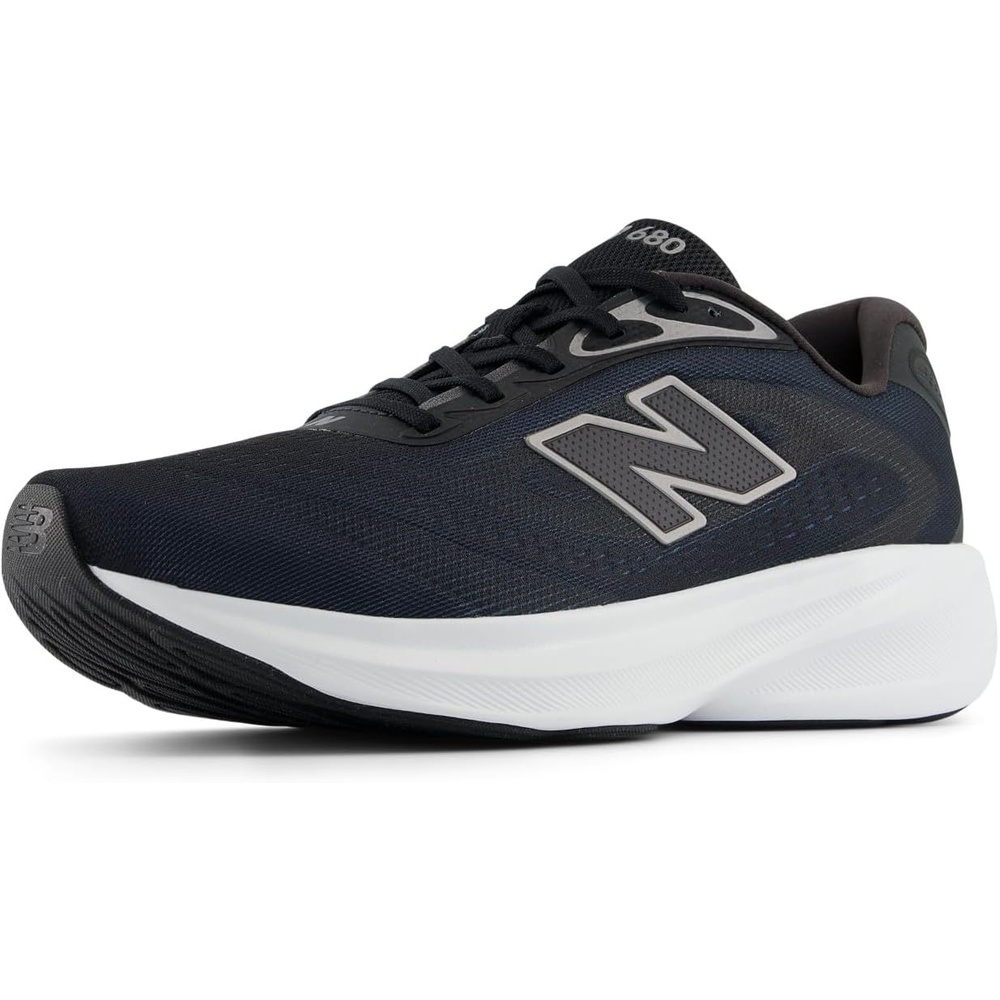 image:imageNew Balance Mens Fresh Foam 680 V8 Waterproof Running Shoes Road Running ShoesBlackFaded Black