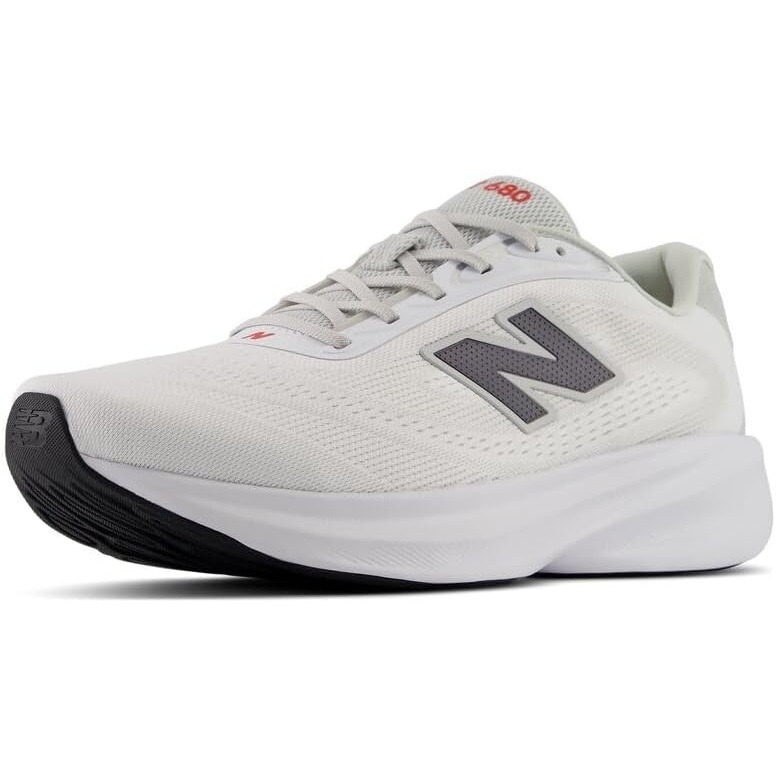 image:imageNew Balance Mens Fresh Foam 680 V8 Waterproof Running Shoes Road Running ShoesNb 103 WhiteGrey Matter