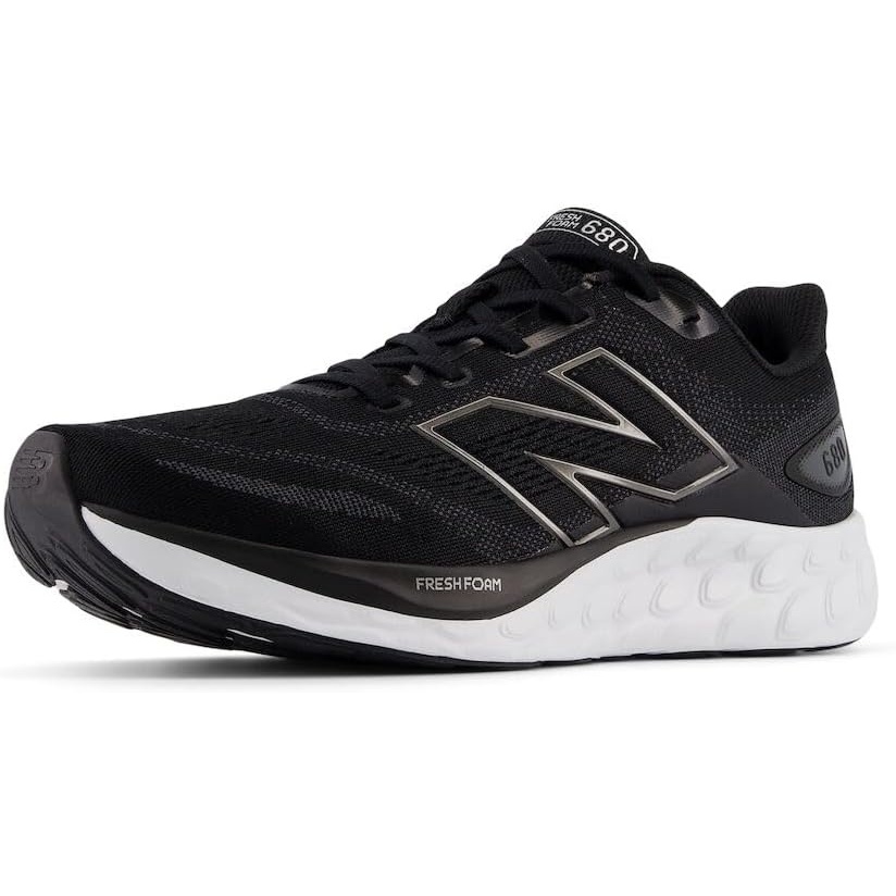 image:imageNew Balance Mens Fresh Foam 680 V8BlackMagnetBlack Metallic