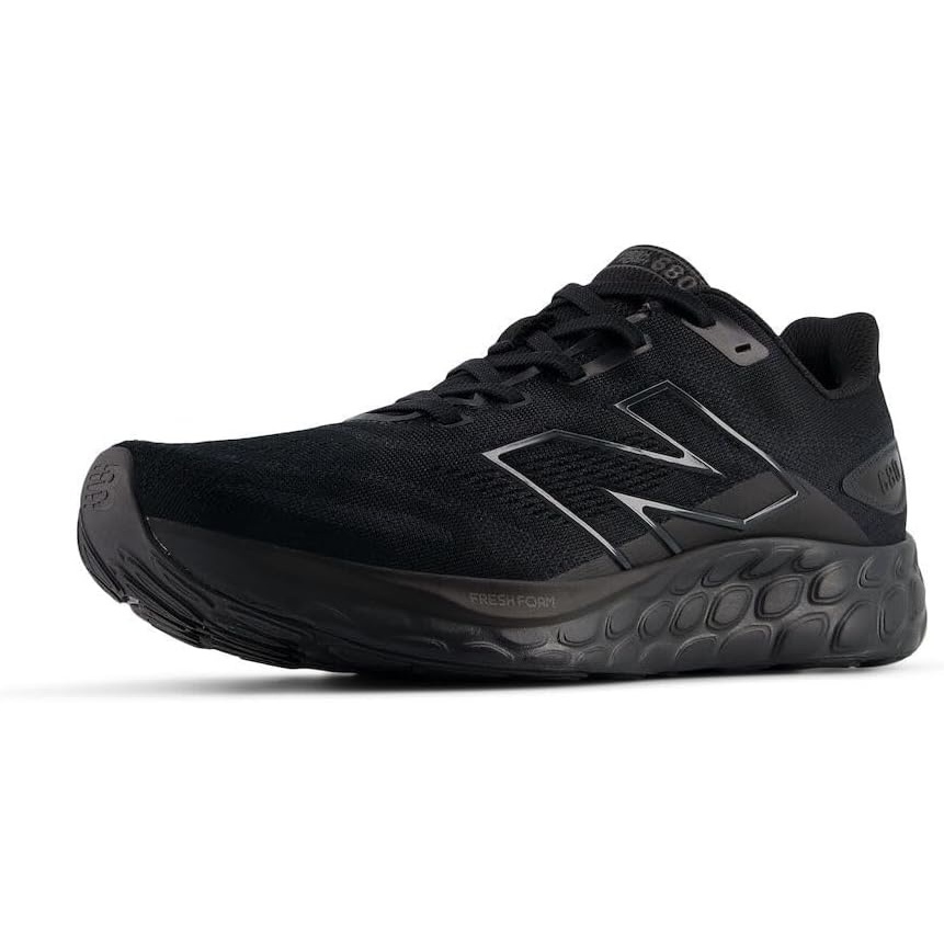 image:imageNew Balance Mens Fresh Foam 680 V8BlackPhantomBlack Metallic