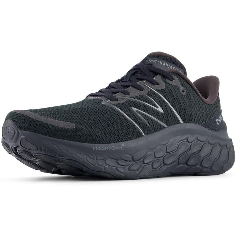 image:imageNew Balance Mens Fresh Foam X Kaiha Road Running ShoesBlackCastlerockBlack Cement