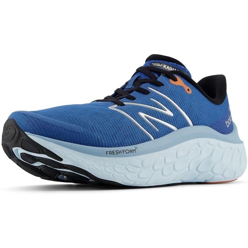 image:imageNew Balance Mens Fresh Foam X Kaiha Road Running ShoesBlue AgateSilver MetallicBlack