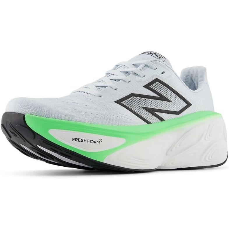 image:imageNew Balance Mens Fresh Foam X More V5Ice BlueElectric JadeBlack