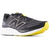 New Balance Men’s Fresh Foam 680 V8(Black/Castlerock/Ginger Lemon)