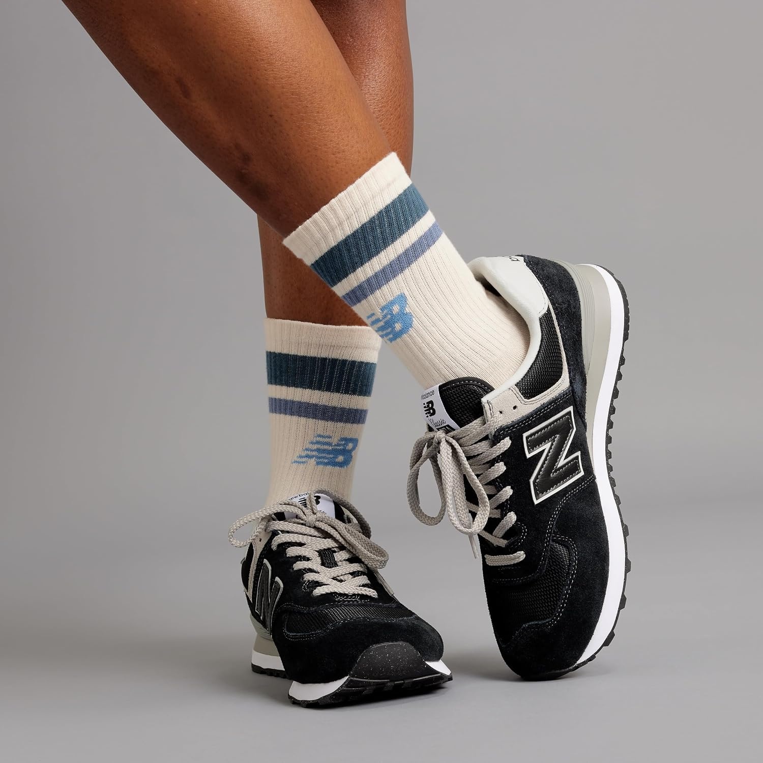 image:imageNew Balance 574 Unisex ShoesBlackWhite