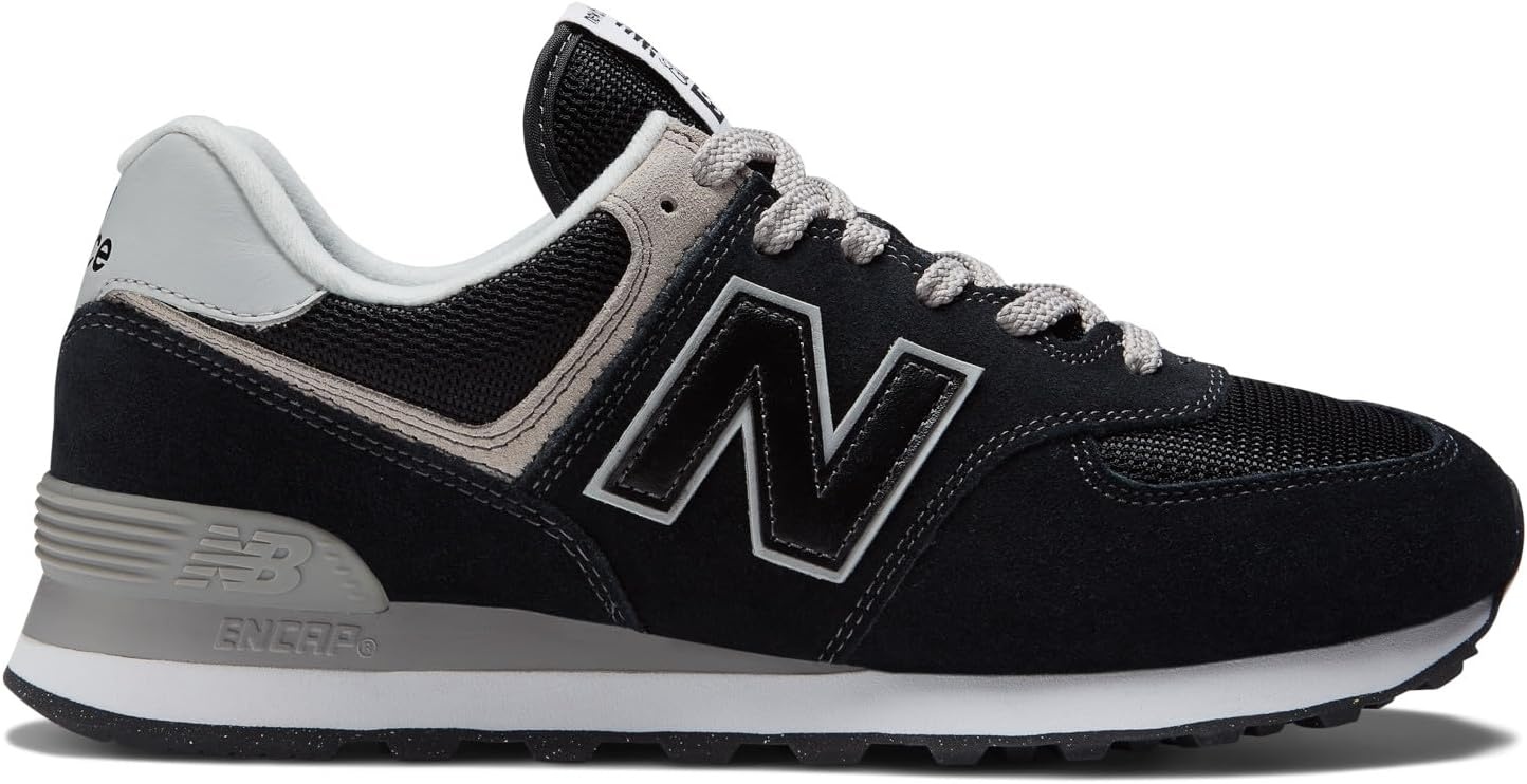 image:imageNew Balance 574 Unisex ShoesBlackWhite