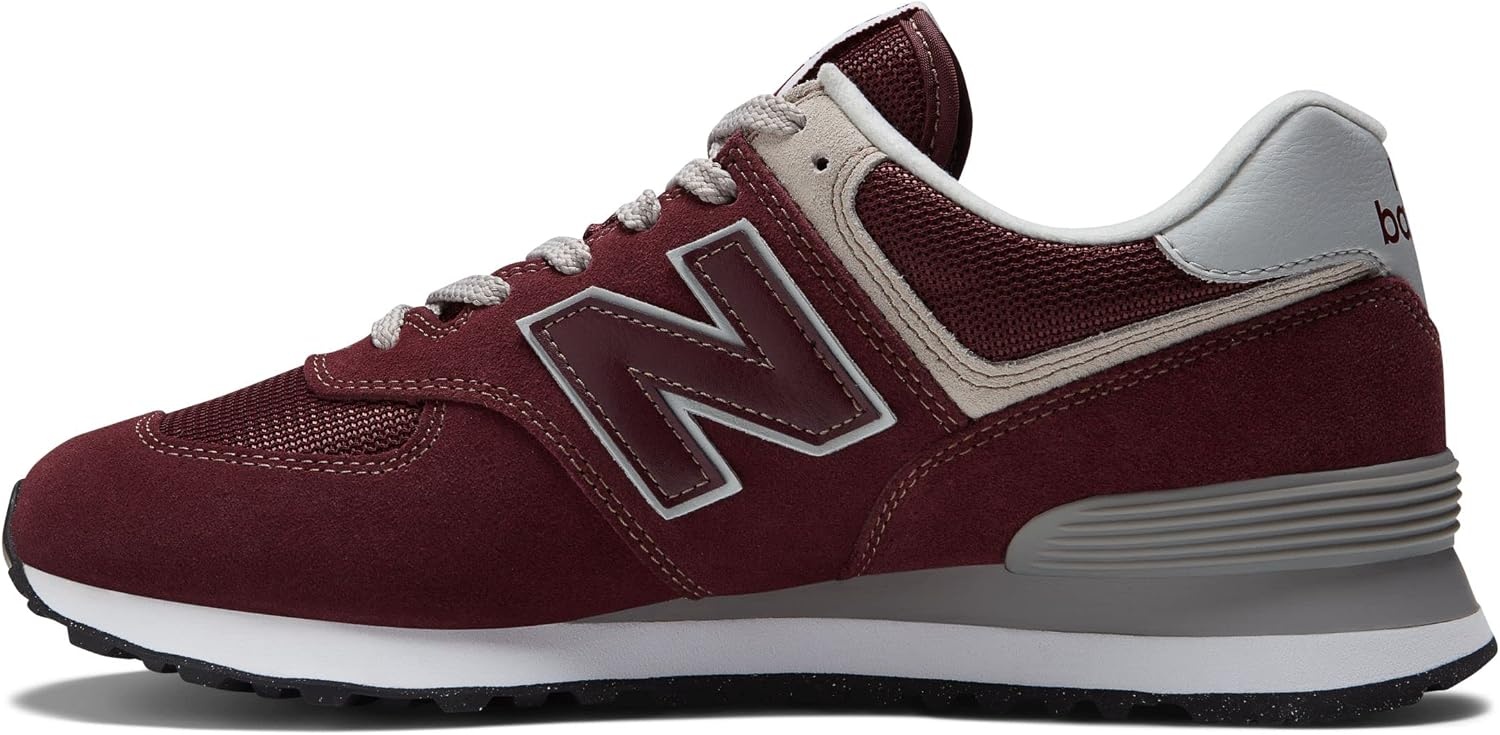 image:imageNew Balance 574 Unisex ShoesBurgundyWhite