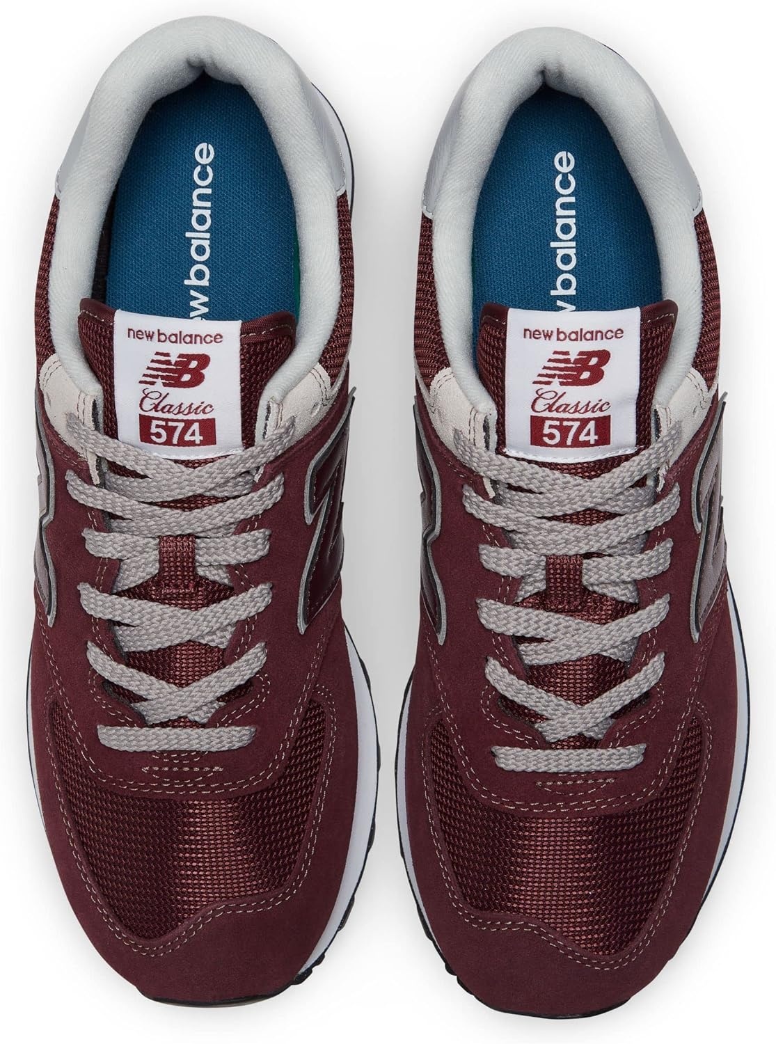 image:imageNew Balance 574 Unisex ShoesBurgundyWhite
