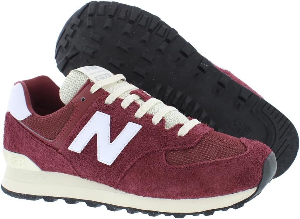 image:imageNew Balance 574 Unisex ShoesClassic CrimsonWhiteAngora