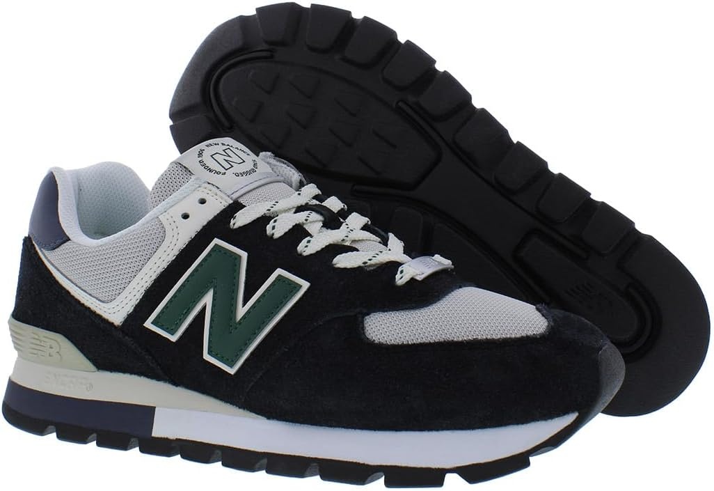 image:imageNew Balance 574 Unisex ShoesMidnight BlackBright Whiteblack