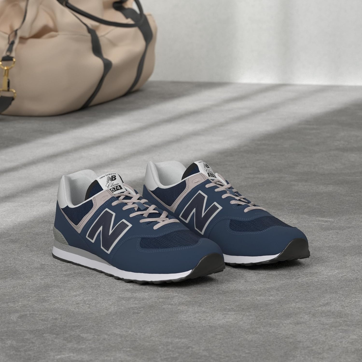 image:imageNew Balance 574 Unisex ShoesNavyWhite