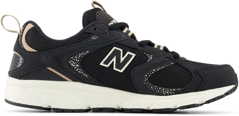 image:imageNew Balance Mens 408 V1 SneakersBlack CementBisqueFlat Taupe