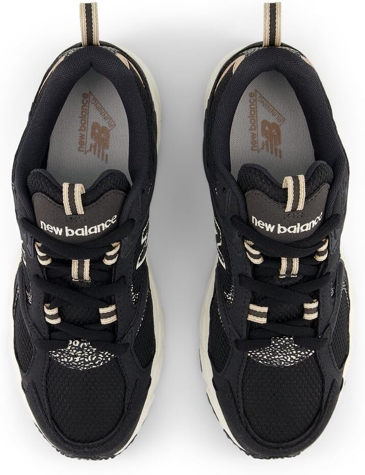 image:imageNew Balance Mens 408 V1 SneakersBlack CementBisqueFlat Taupe