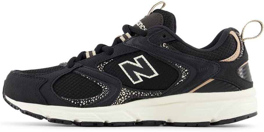 image:imageNew Balance Mens 408 V1 SneakersBlack CementBisqueFlat Taupe